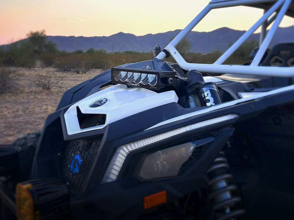 Can-Am Maverick X3 (2017+) - Shock Tower Light Bar Mount (for Carbon-6)